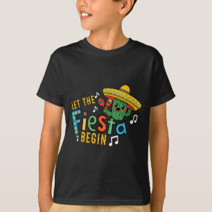 T-shirt Cinco de mayo laissez la fiesta commencer drôle me