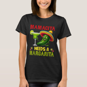 T-shirt Cinco De Mayo Mamacita A Besoin D'Une Margarita Fu