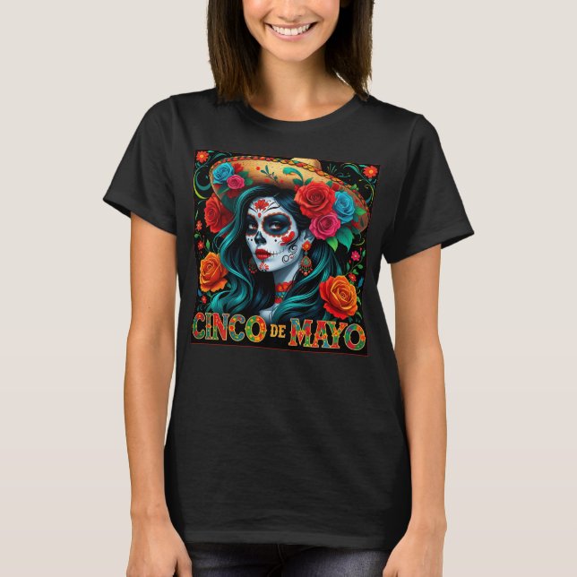 T-shirt Cinco De Mayo Mexicain (Devant)