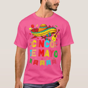 T-shirt Cinco De Mayo Mexicaine Fiesta 5 De Mayo Femmes M