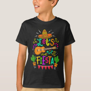 T-shirt Cinco De Mayo Mexicaine Guitare Cactus Pour Hommes