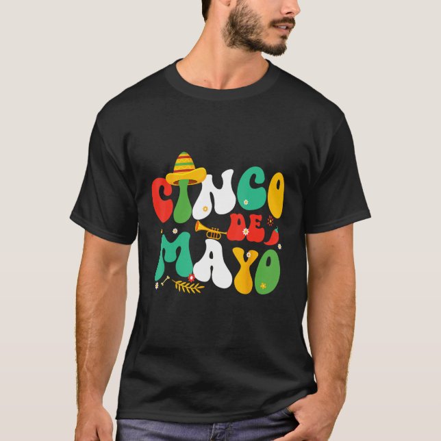 T-shirt Cinco De Mayo Mexican Fiesta celebrate 5 De Mayo M (Devant)