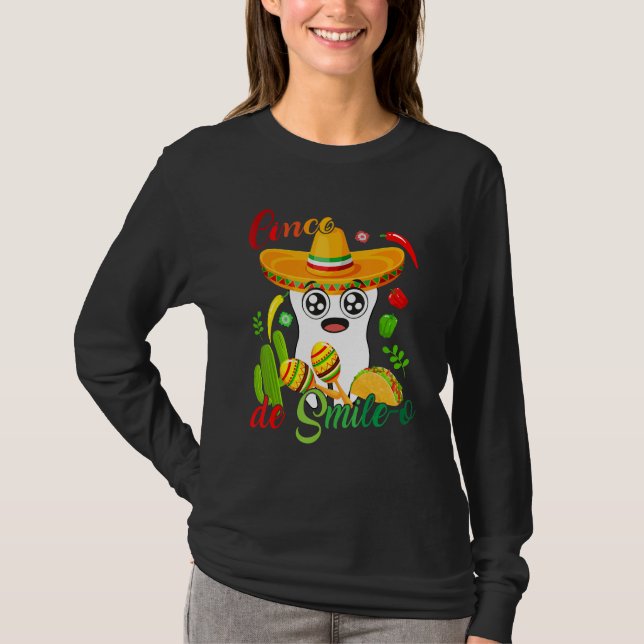 T-shirt Cinco De Mayo Mexican Holy Guacamole Fiesta Time 5 (Devant)