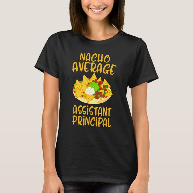 T-shirt Cinco De Mayo Nacho Assistant Moyen Principal Moi (Devant)