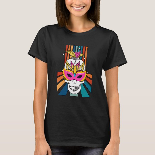 T-shirt Cinco de Mayo Nacho Average skull celebrate fiesta (Devant)