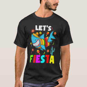 T-shirt Cinco De Mayo Party Lets Fiesta Mexicaine Shark Po