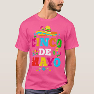 T-shirt Cinco de Mayo pour le costume de fêtes mexicain av