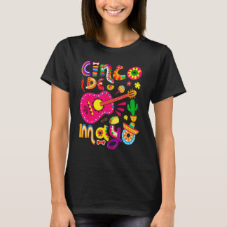 T-shirt Cinco De Mayo Shirt Mexican Fiesta 5 De Mayo Women