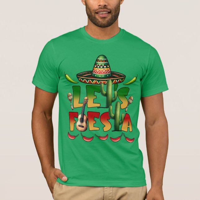 T-Shirt-Cinco De Mayo TShirt (Devant)
