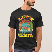 Cinco De Mayo Tyrannosaurus Dinosaur Lets Fiesta G