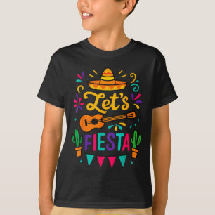 T-shirt Cinco Mayo Faisons la Fête Tout-Petit Fille Garçon