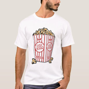 T-shirt cinéma pop-corn