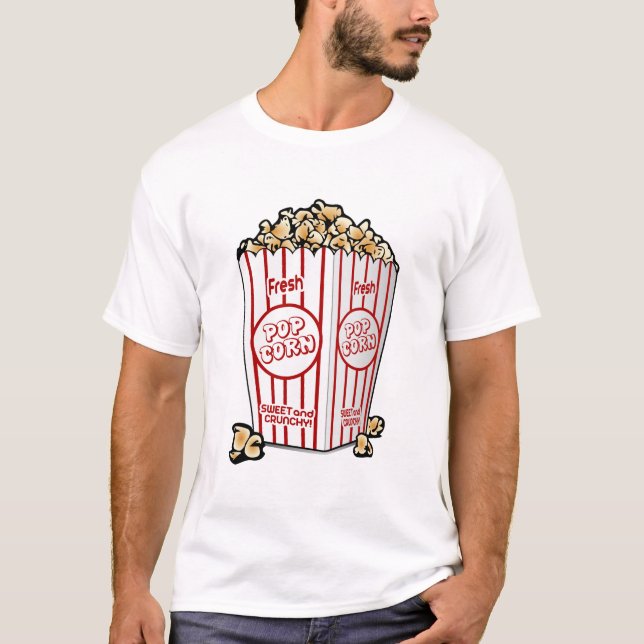 T-shirt cinéma pop-corn (Devant)