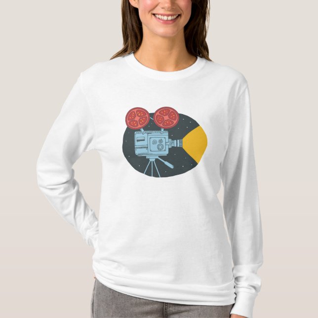 T-shirt Cinéma Tomate (Devant)