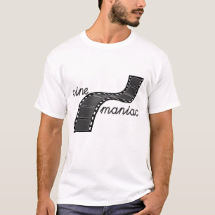 T-shirt Cinemaniac avec la bande de film