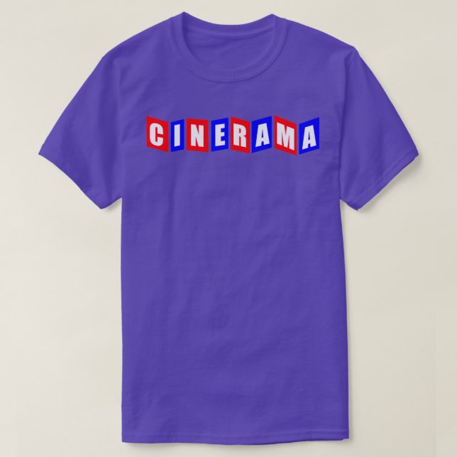 T-shirt Cinerama (Design devant)