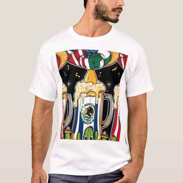 T-shirt CINKO DE Boisson (Devant)