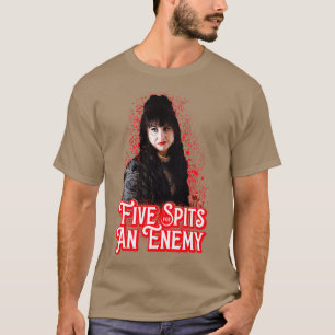 T-shirt cinq cris pour un ennemi 1