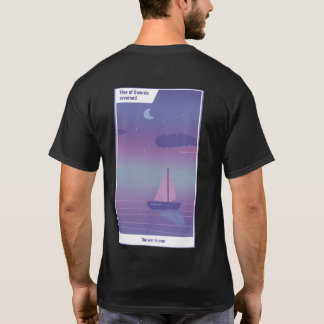 T-shirt Cinq d'Épées inversé Art inspiré du Tarot