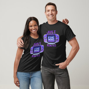 T-shirt Cinq minutes de plus Gamer Retro Gamer Console