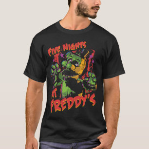T-shirt Cinq Nuits À Freddy_S Phantom Freddy