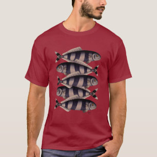 T-shirt Cinq poissons triés
