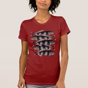 T-shirt Cinq poissons triés