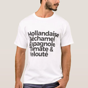 T-shirt Cinq sauces maternelles