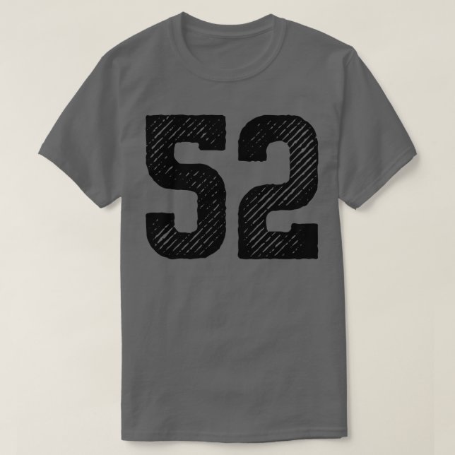 T-shirt Cinquante-Deux 52 1 (Design devant)