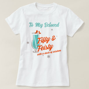 T-shirt Cinquante et fêtards célèbrent l'anniversaire des 