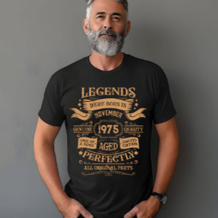 T-shirt Cinquante personnalisé fête d'anniversaire vintage