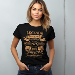 T-shirt Cinquantième anniversaire personnalisé vintage fêt