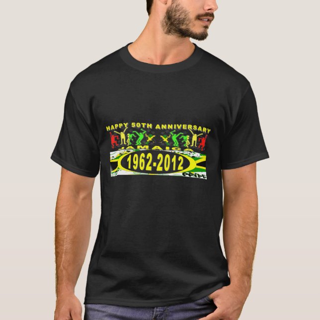 T-shirt Cinquantième jamaïcain (Devant)