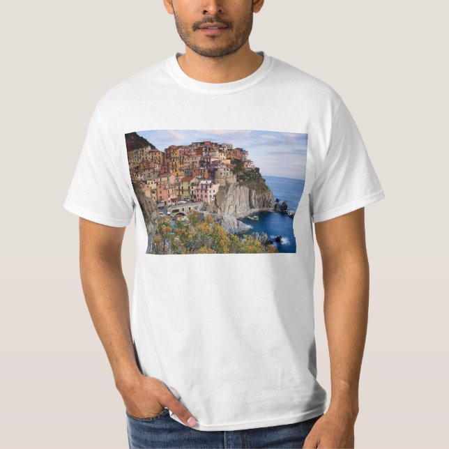 T-shirt Cinque Terre, Italie (Devant)