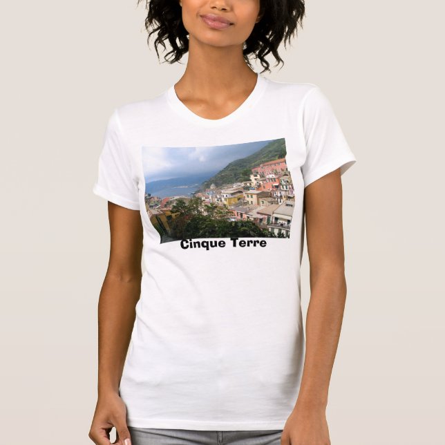 T-shirt Cinque Terre Italie (Devant)