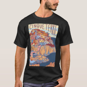 T-shirt Cinque Terre Italie