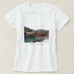 T-shirt Cinque Terre Italie sur la Riviera italienne