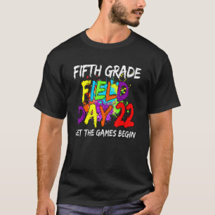 T-shirt Cinquième Année Field Day 2022 Laisser Les Jeux Co