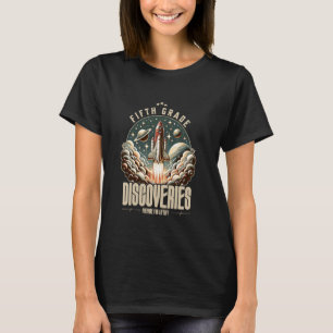 T-shirt Cinquième Année Retour À L'École Astronaute Des Fu