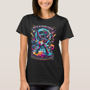 T-shirt Cinquième Année Retour À L'École Astronaute Des Fu