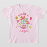 Cinquième anniversaire princesse château chemise f