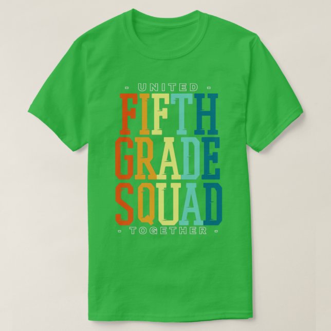 T-shirt Cinquième classe (Design devant)