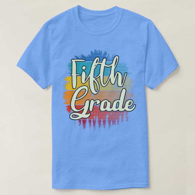 T-shirt Cinquième classe1 (Design devant)