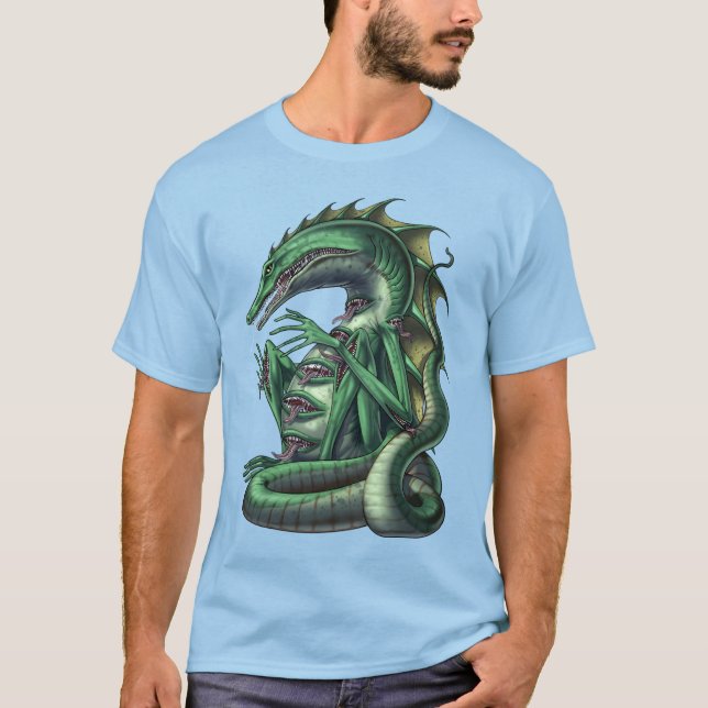 T-shirt CipactliAztec Mythologie Créature Cipactli (Devant)