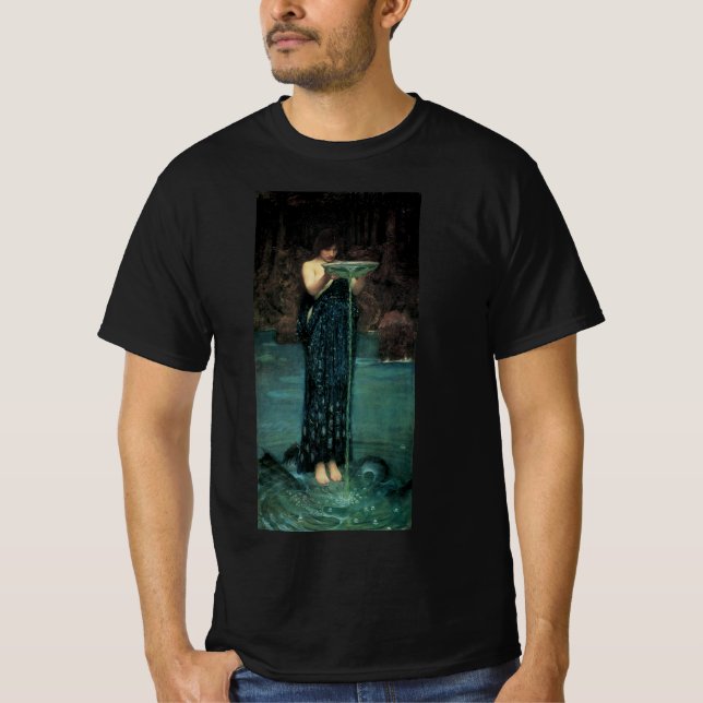T-shirt Circe Invidiosa par John William Waterhouse (Devant)