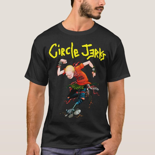 T-shirt Circle Jerks (Devant)