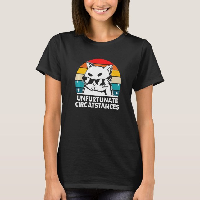 T-shirt Circonstances Malheureuses Citations Amateur de Ch (Devant)