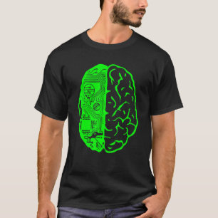T-shirt Circuit Board Informatique & Cerveau Ai Apprentiss