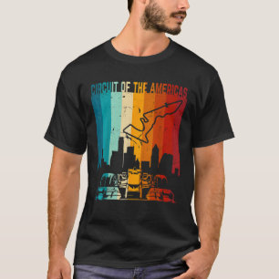 T-shirt Circuit de course de Formule Austin vintage