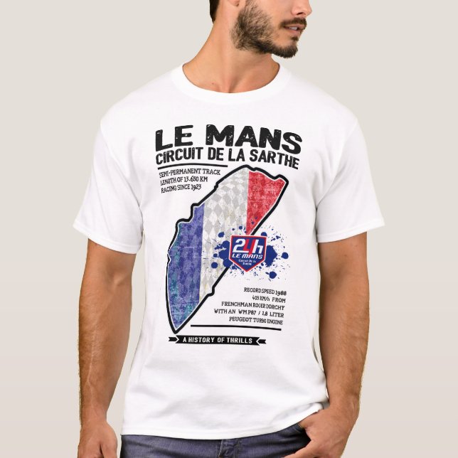 T-shirt Circuit de Le Mans (Devant)